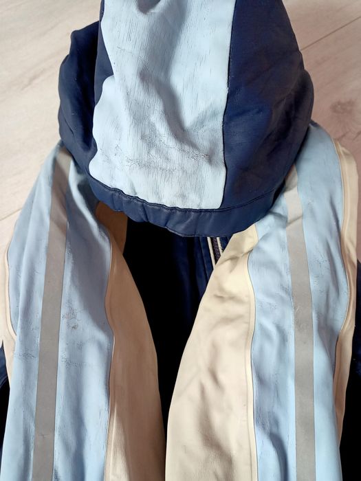 Płaszcz 116 chłopięcy kurtka czarna elegancka Next zestaw kamizelka TC