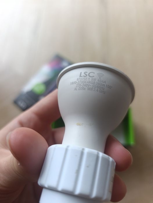 Żarówka lampka LED kolorowa