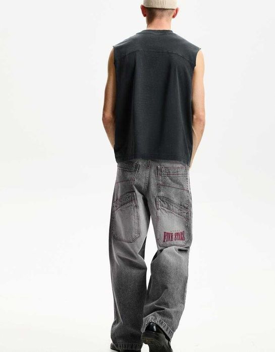 Бершка bershka джинсы джинси супер баги багі xs s m l xl