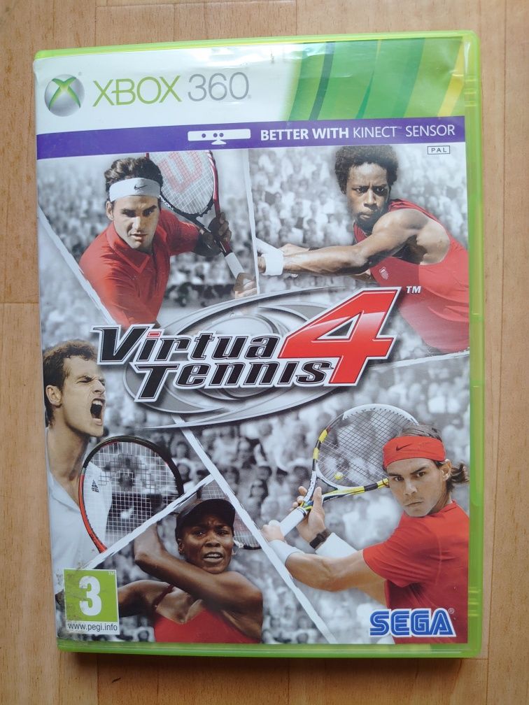 Virtua tennis 4 kinect Xbox 360,