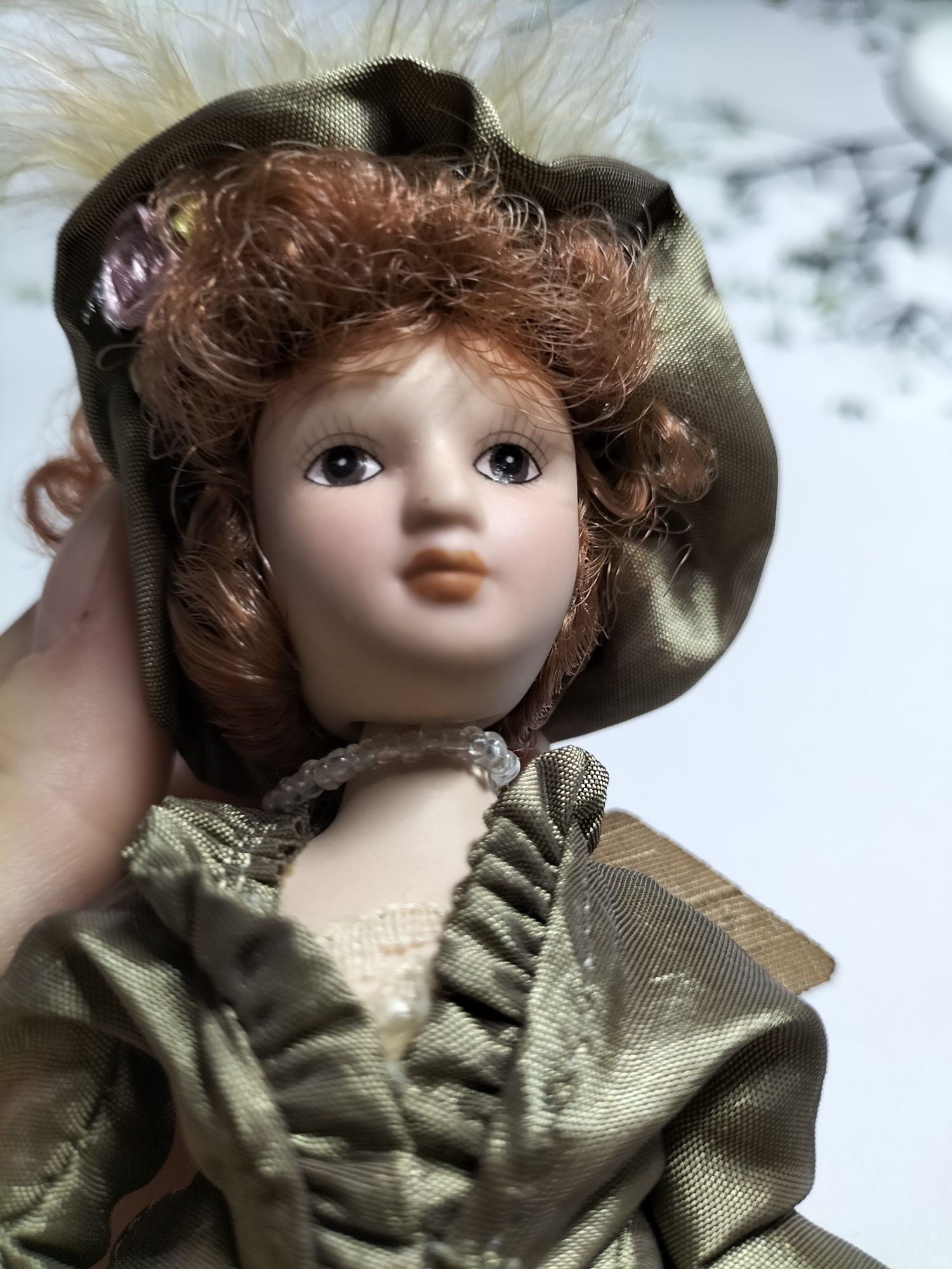 Фарфоровая кукла Дамы эпохи Джейн Эйр