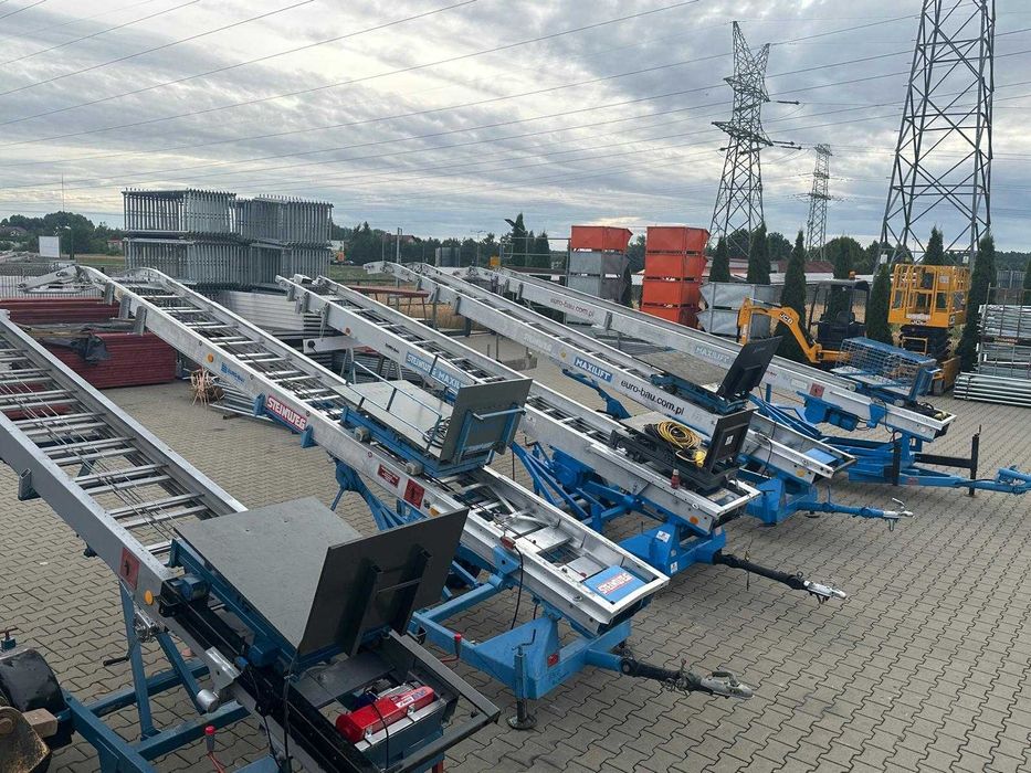 Winda Drabina dekarska Steinweg Maxilift 16 wciągarka podnośnik Geda