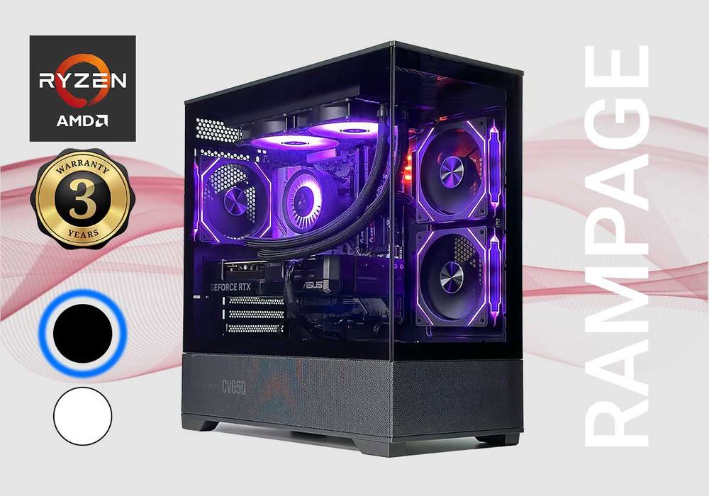 ІГРОВИЙ ПК / AMD Ryzen 5 5500 / DDR4 16 GB / RTX 5050 8G / SSD 500 GB