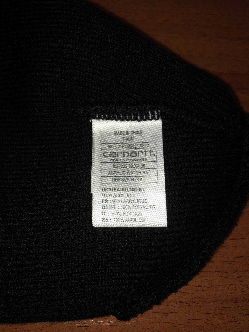 шапка Carhartt черная