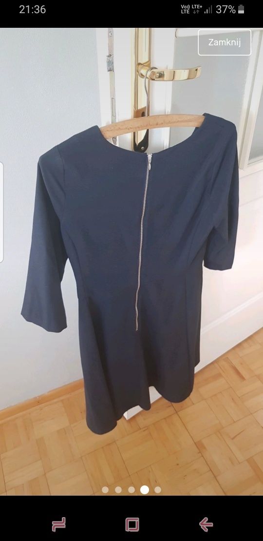 Granatowa sukienka rozmiar m Orsay