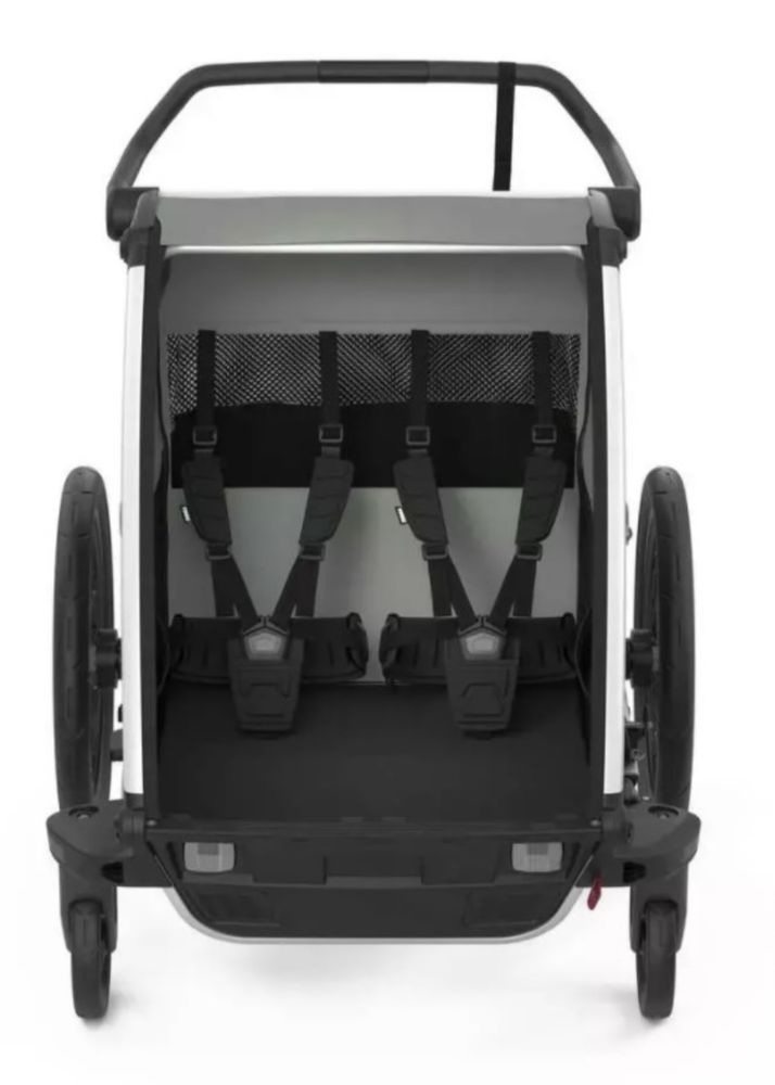 Przyczepka rowerowa THULE Chariot Lite 2 dwuosobowa + pokrowce