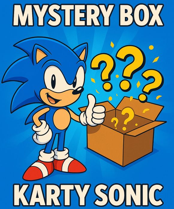 Karty Sonic Gotta Go Fast - Mystery Box 10 losowych kart Sonic