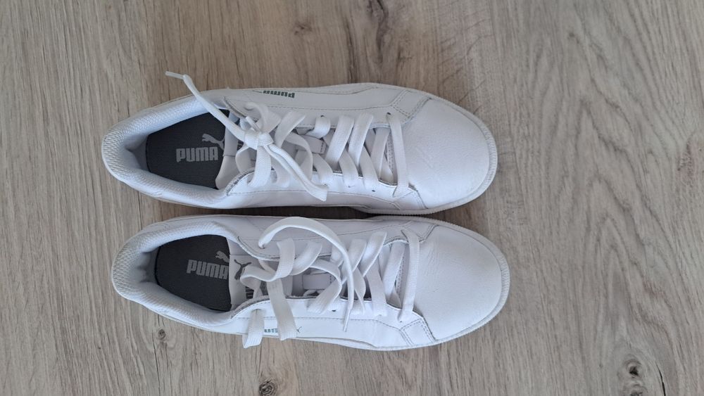Buty sportowe adidasy biale Puma roz.39, stan idealny