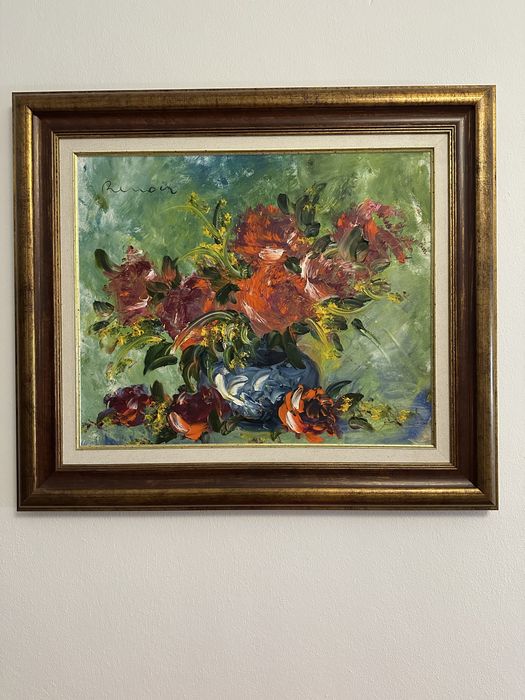 Quadro pintado sobre tela