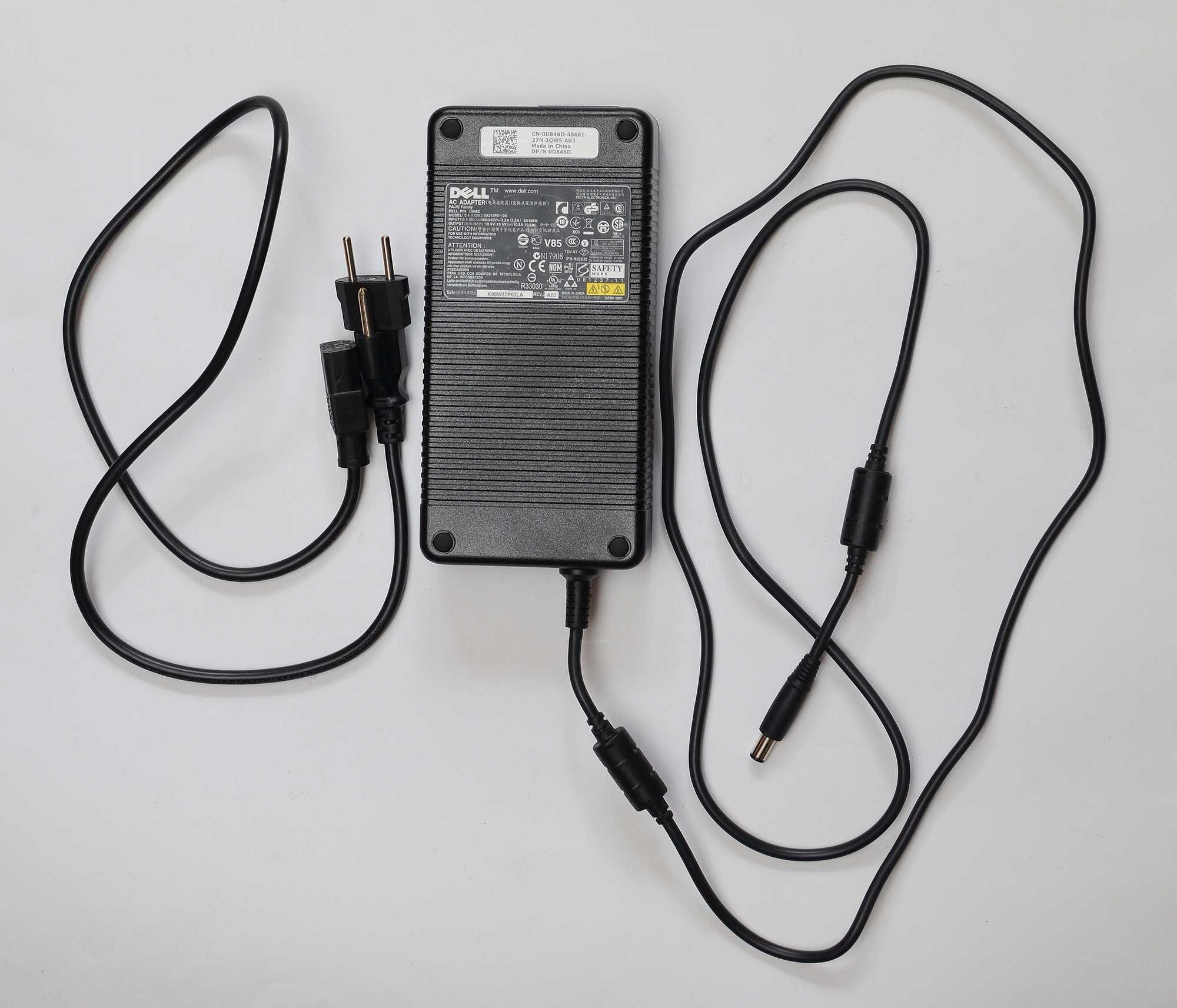 Блок питания для ноутбука Dell 210W 19,5V 10,8А 7.4*5.0mm DA210PE1-00