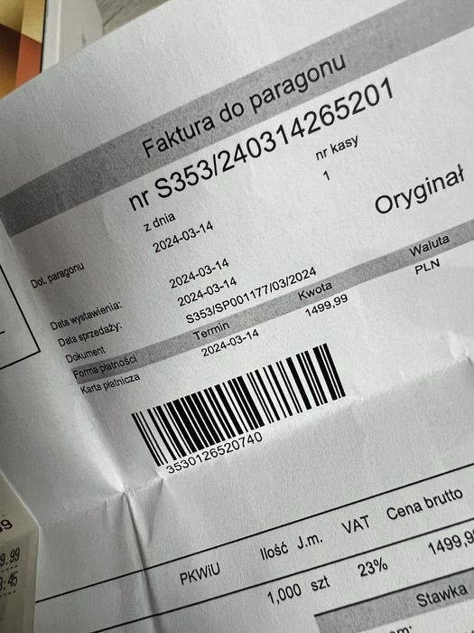 Redmi Note 13 5G w idealnym stanie na gwarancji.