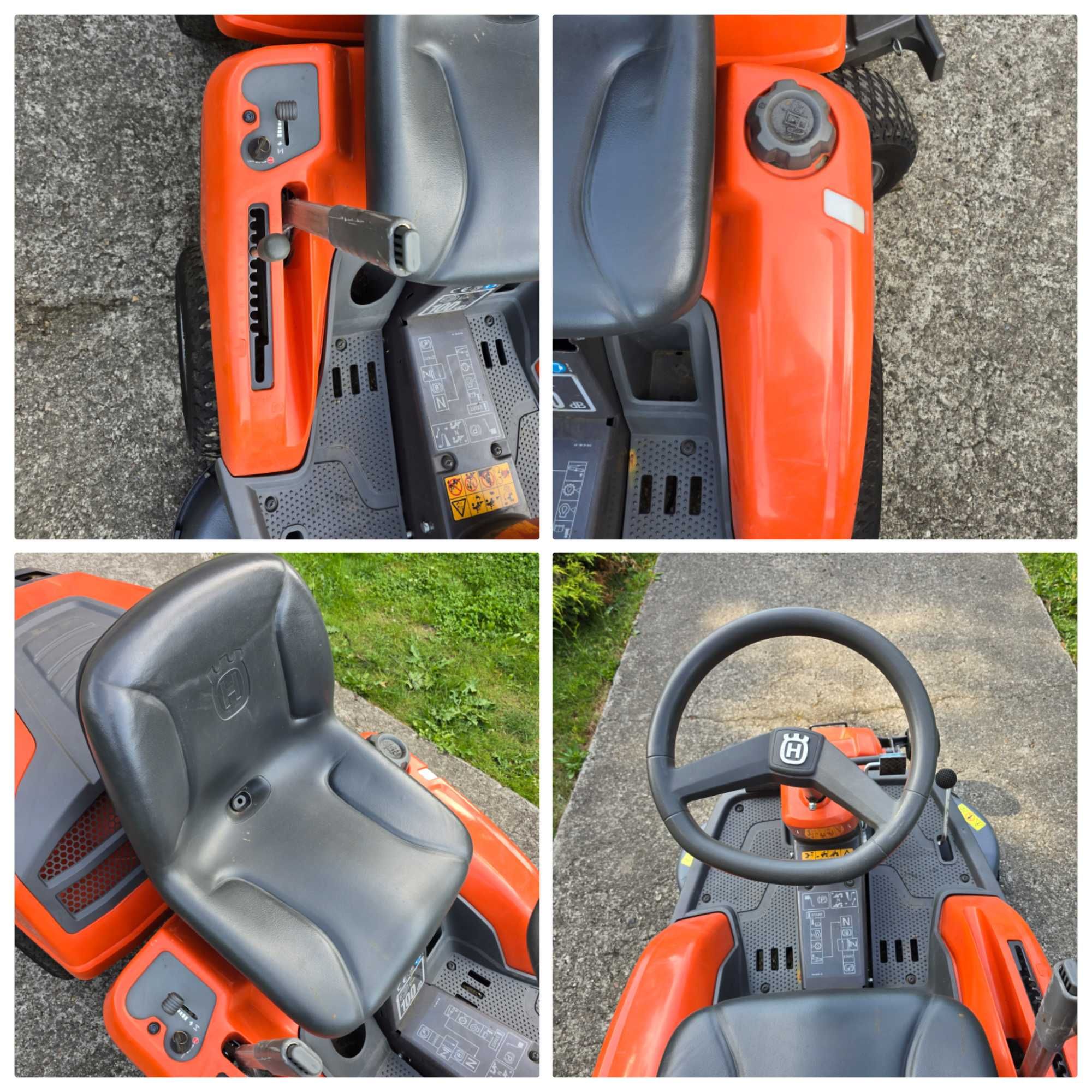 Traktorek kosiarka Husqvarna RIDER MULCZER 4x4AWD 15.5KM B&S SuperStan