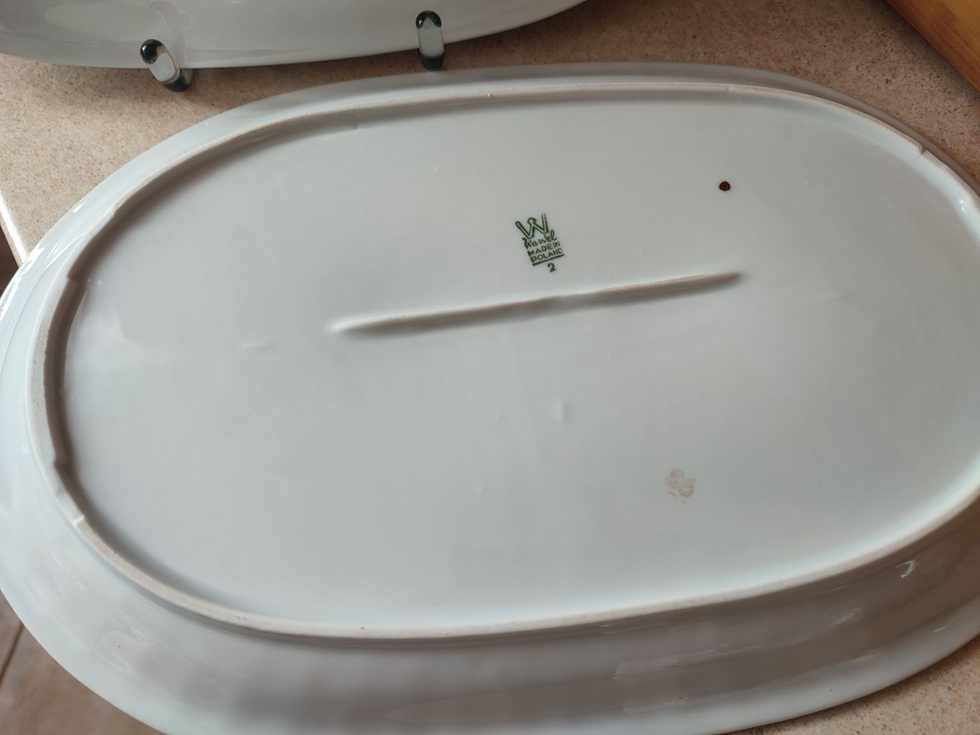 Śliczny stary półmisek porcelana Wawel Krzysztof Wałbrzych
