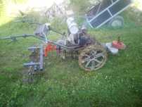 Traktorek jednoosiowy, mikrociągnik ROTAX