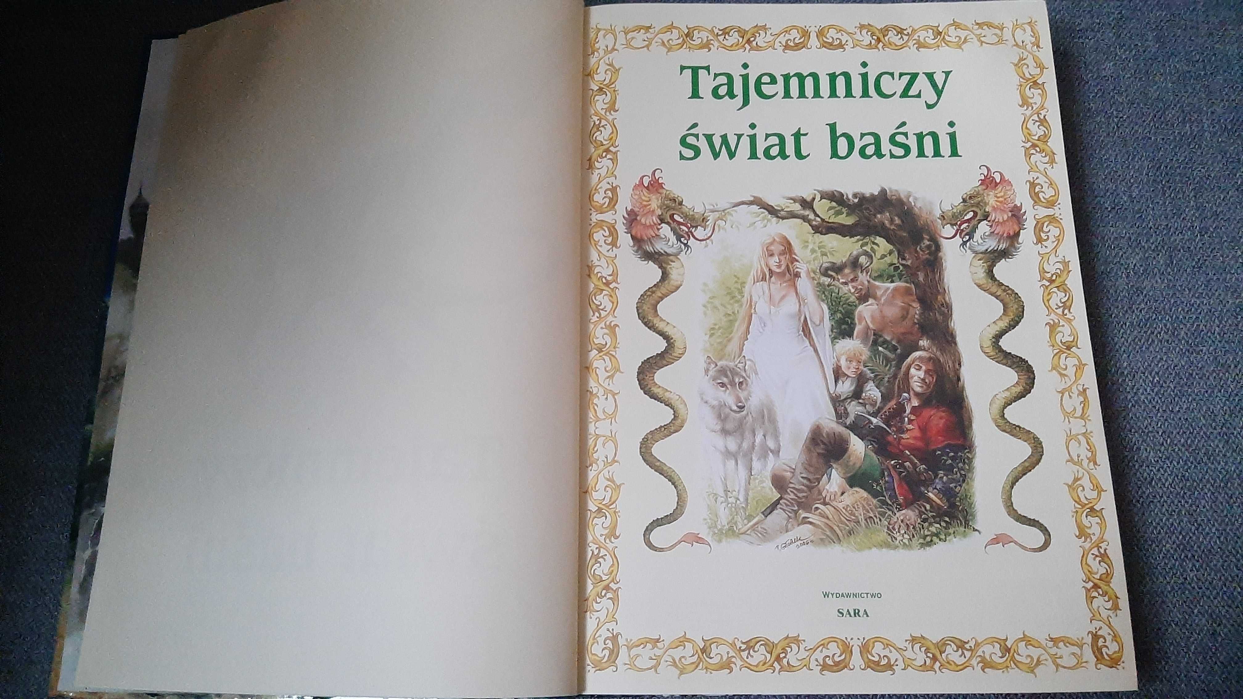 Tajemniczy świat baśni legendy Europy Natalia Usenko Paweł Głodek