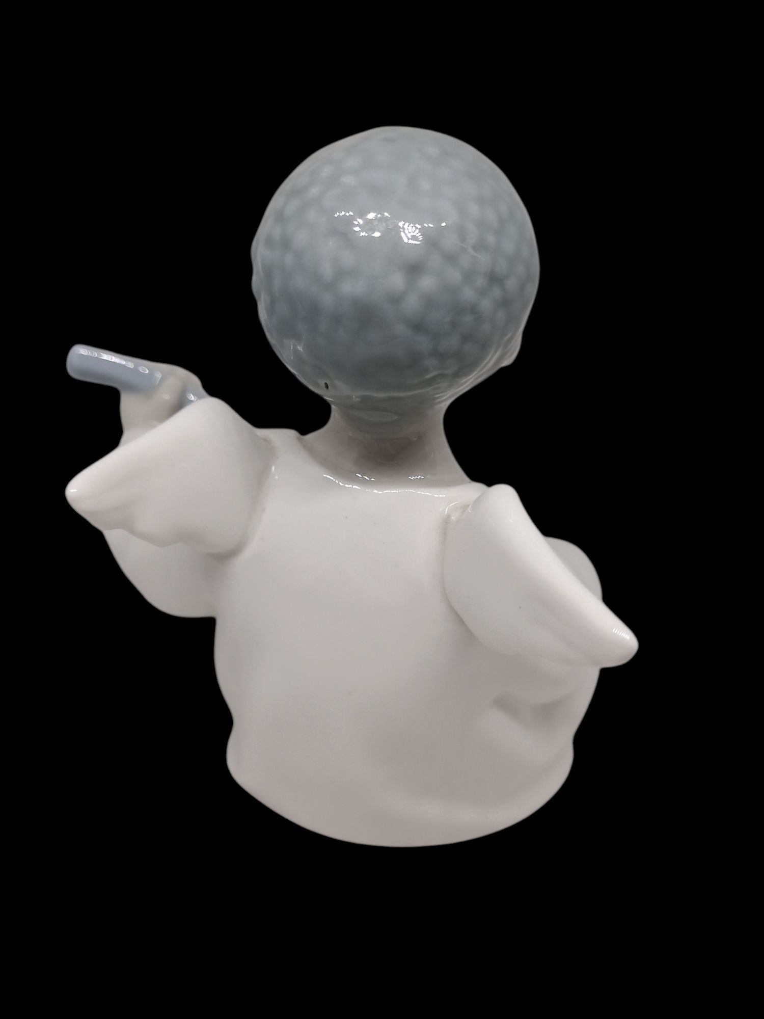 Figura antiga de anjo musico fabrica LLADRO