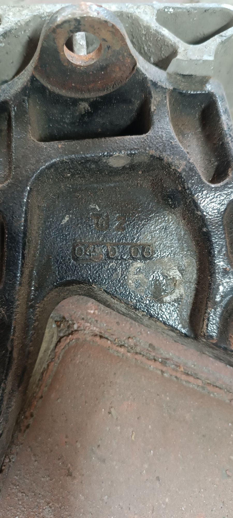 Кронштейн подушки КПП doblo 1.9tdi
