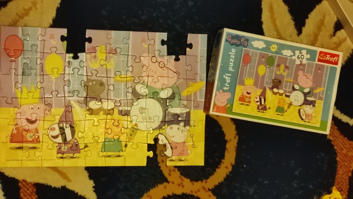 Puzzle Świnka Peppa 60, 4+