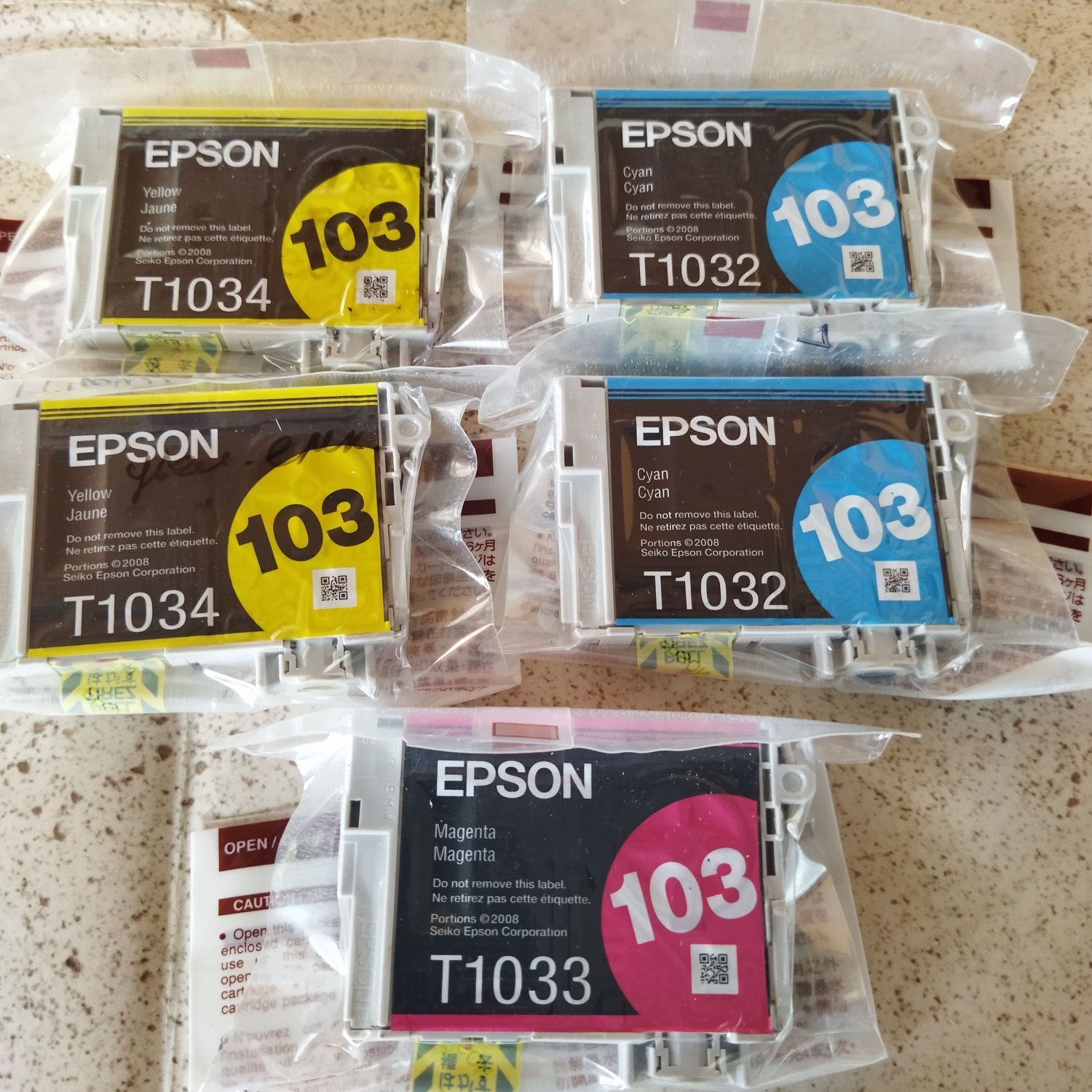 Картридж Epson T1032, T1033,T1034