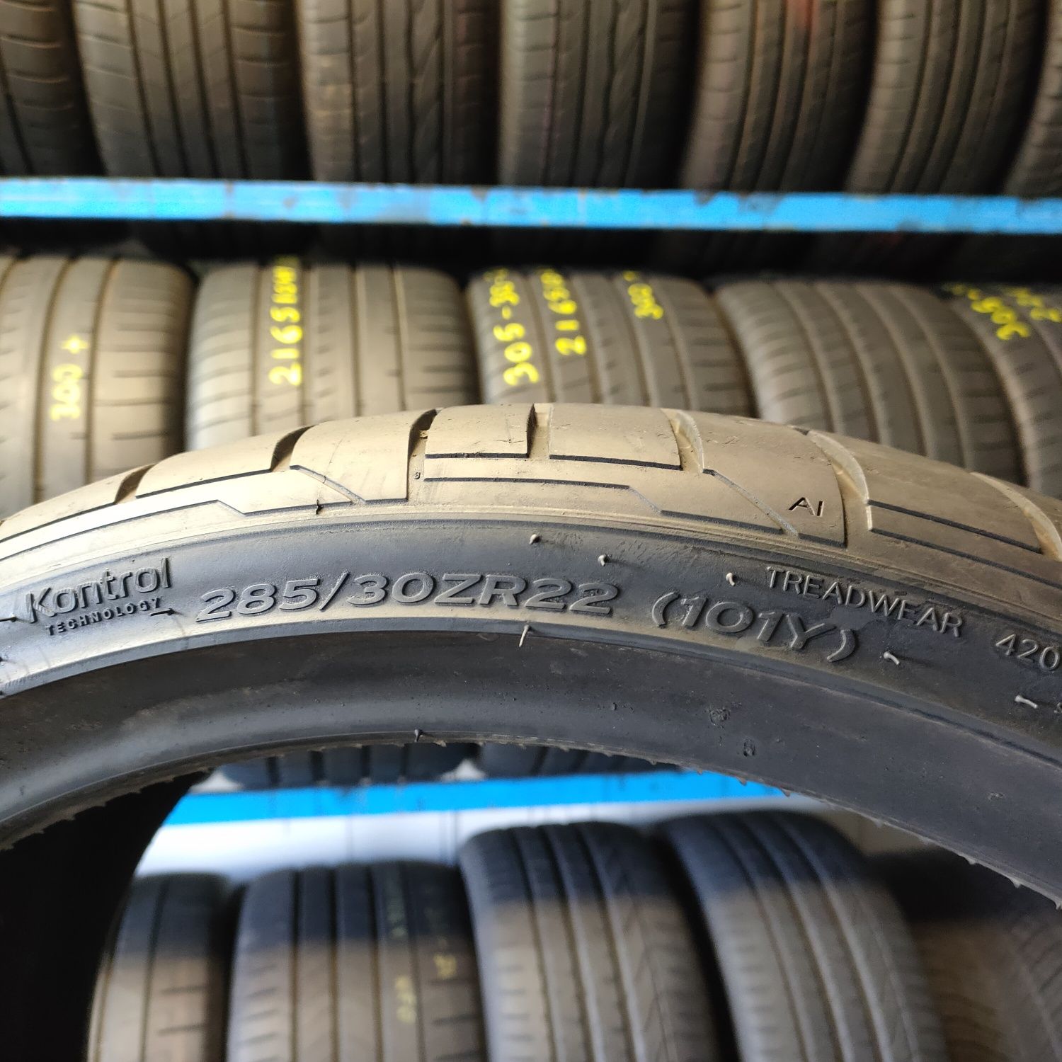 285/30r22 Hankook Ventus S1 EVO3, 2021r 7.0mm
