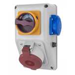 Rozdzielnica R-BOX KOMAPKT 1x32A/5p, 1x230V, wył. (0/1), IP44