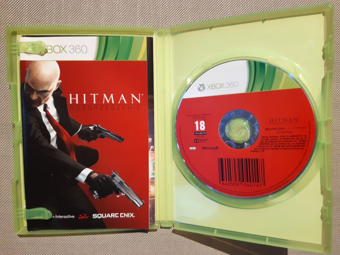 Gra HITMAN Rozgrzeszenie PL na xbox 360