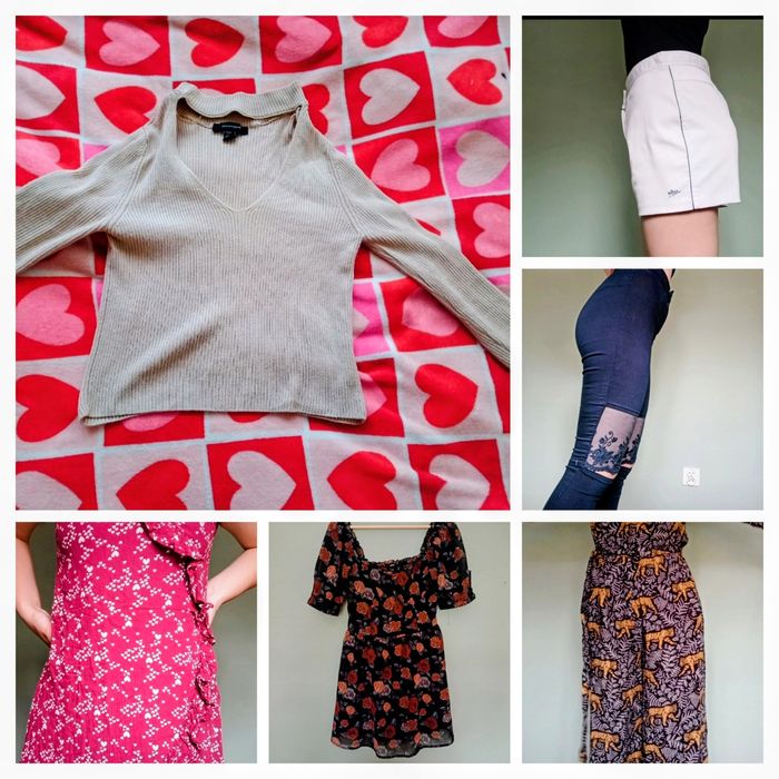 Zestaw ubrań S/M H&M New Yorker Atmosphere Sinsay Bershka Medicine