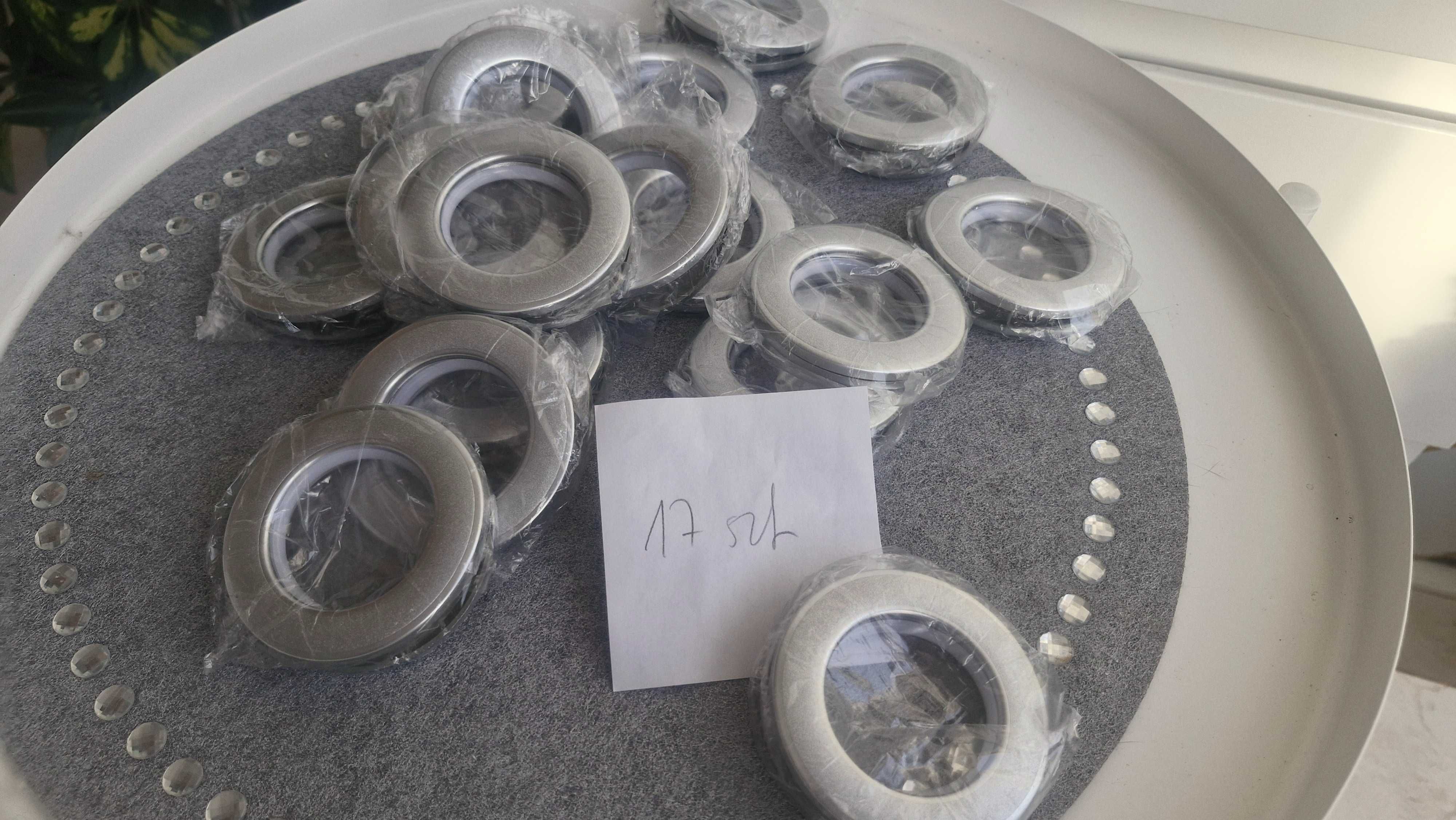 Przelotka oczka plastikowe oczka do firan