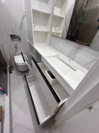Меблі для ванних кімнат за індивідуальними розмірами
