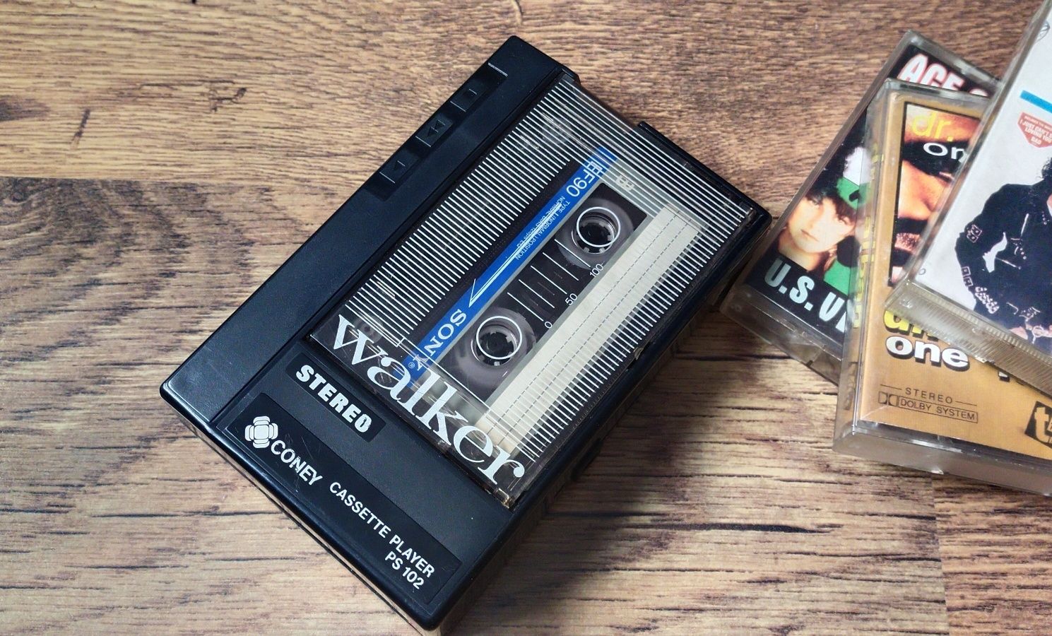Magnetofon Walkman Walker PS 102 UNITRA Coney Kajtek PRL retro
