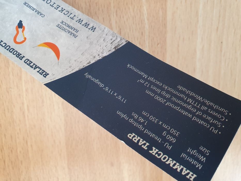 Tarp ticket to the moon