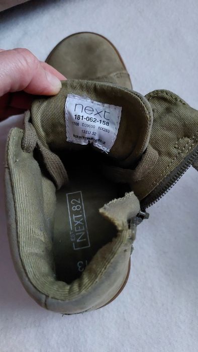 Ботинки демисезонные хайтопы Geox Respira Next