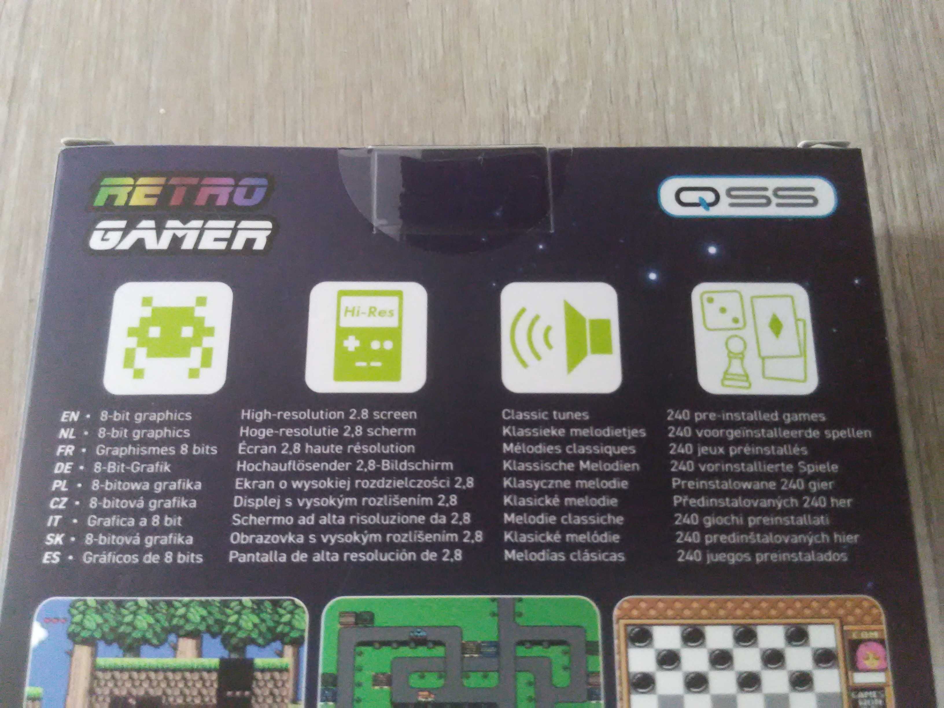 RETRO konsola VINTAGE gra 240 gier jak ( gameboy Nintendo Video prl )