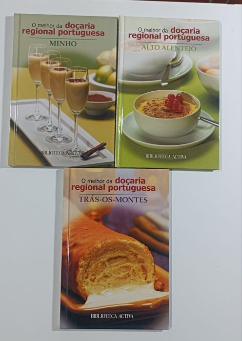 Livros 'O Melhor da Doçaria Regional Portuguesa "