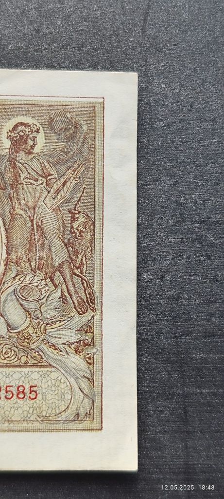 Banknot 10 zł 1940 seria M UNC-