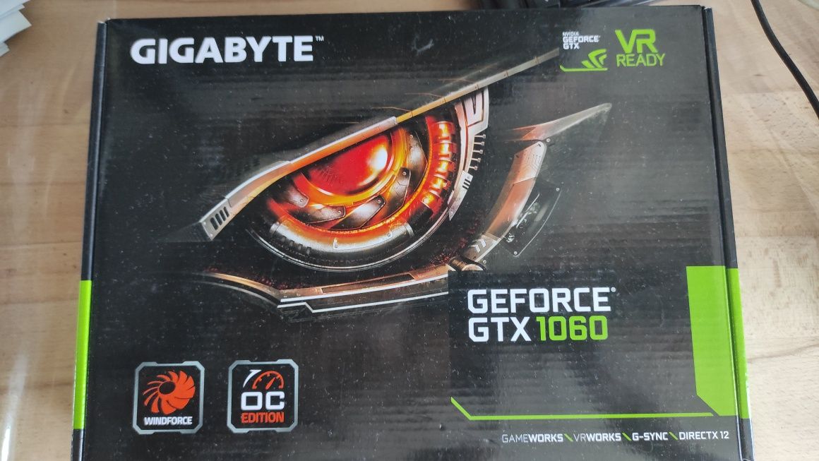 Відеокарта GeForce GTX 1060 6Gb