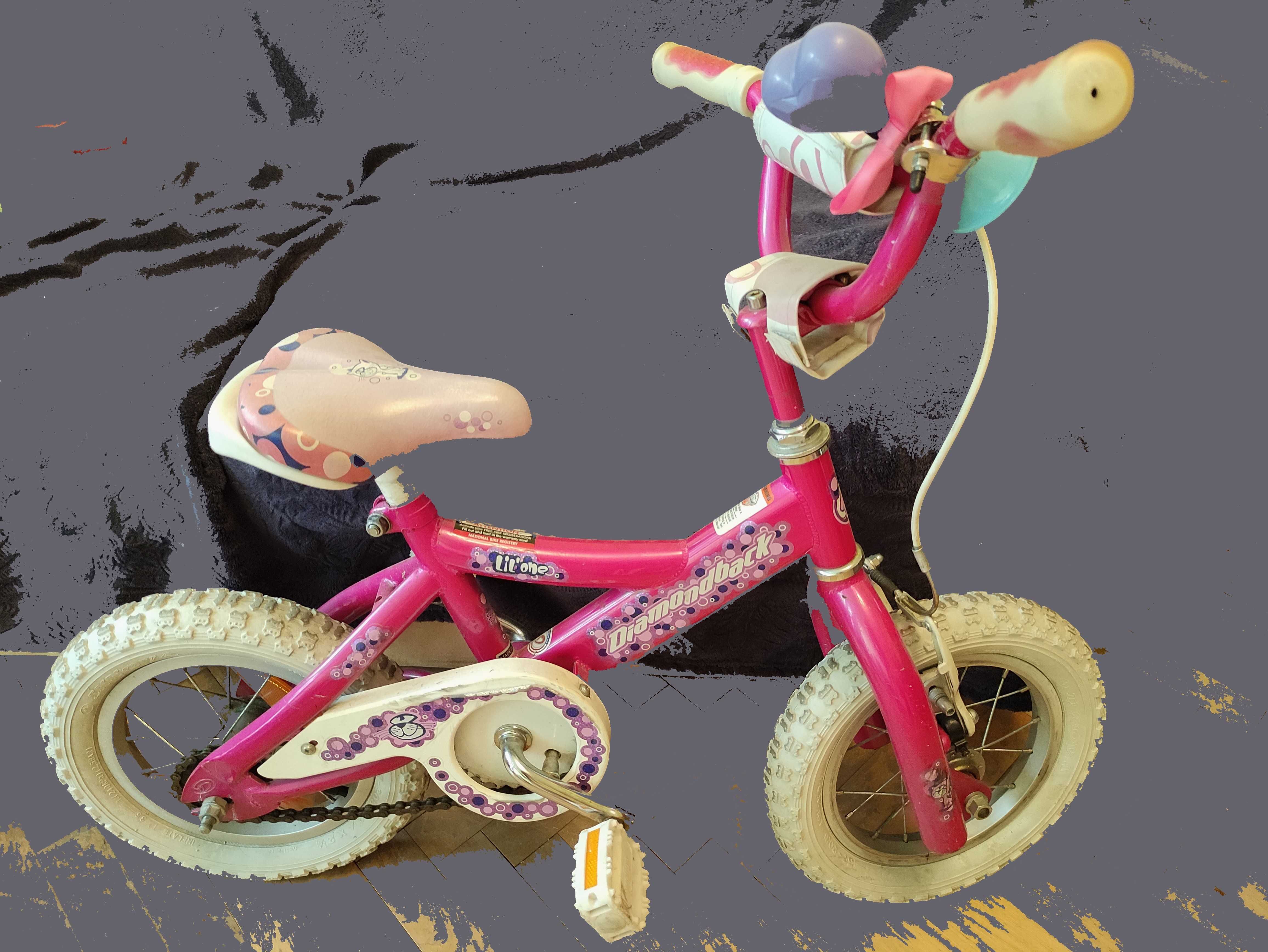 Rowerek dziecięcy - dziewczęcy