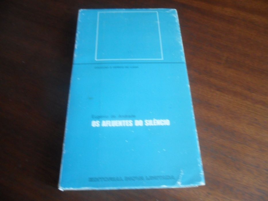 "Os Afluentes do Silêncio" de Eugénio de Andrade - 2ª Edição de 1970