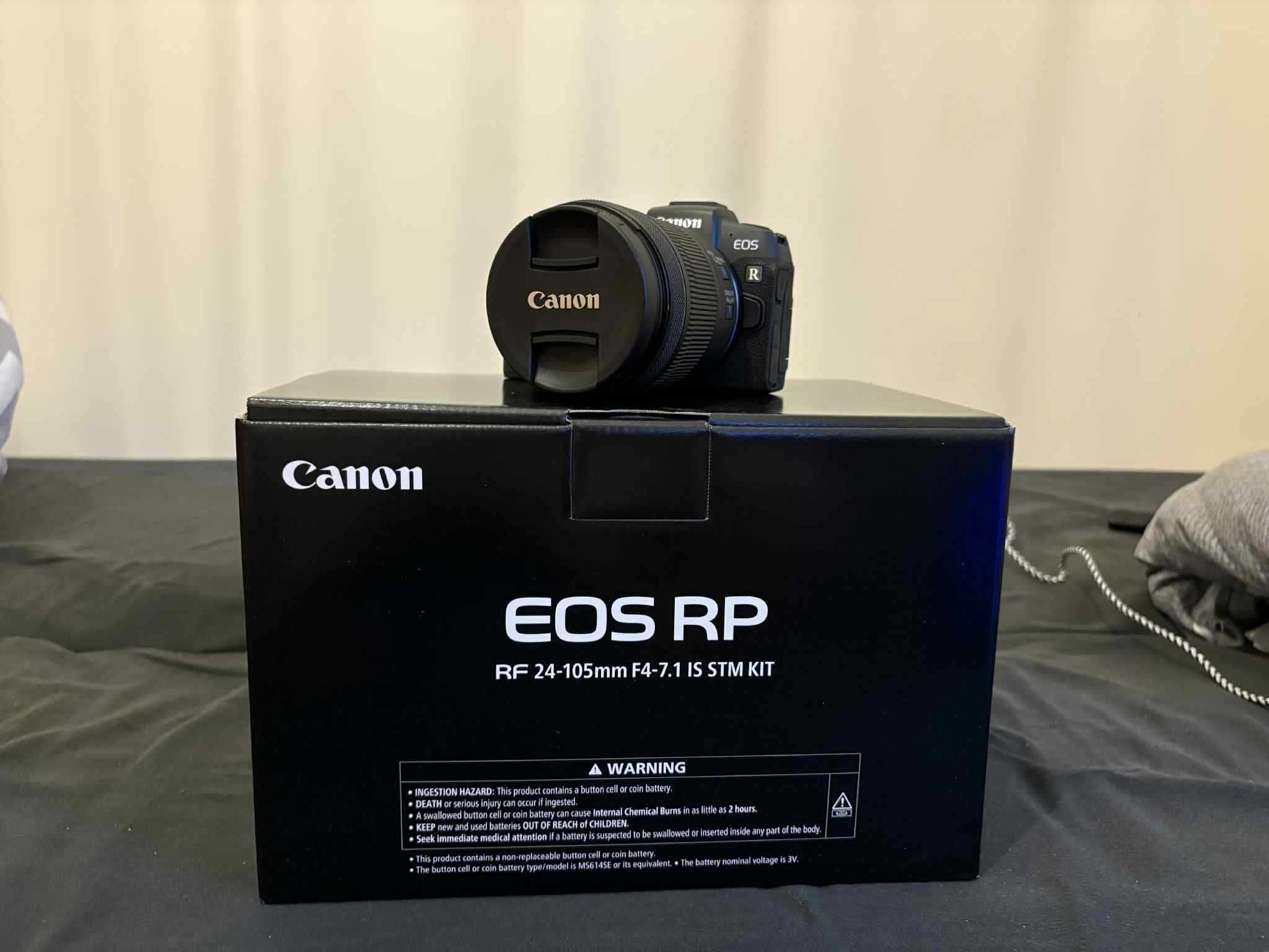 Aparat Canon EOS RP + RF 24-105mm F4-7.1 IS STM