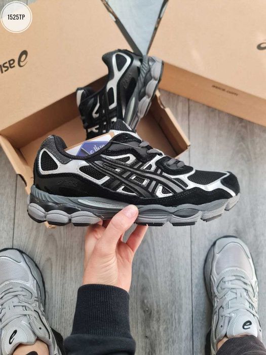 Чоловічі кросівки Asics Gel NYC Black Silver