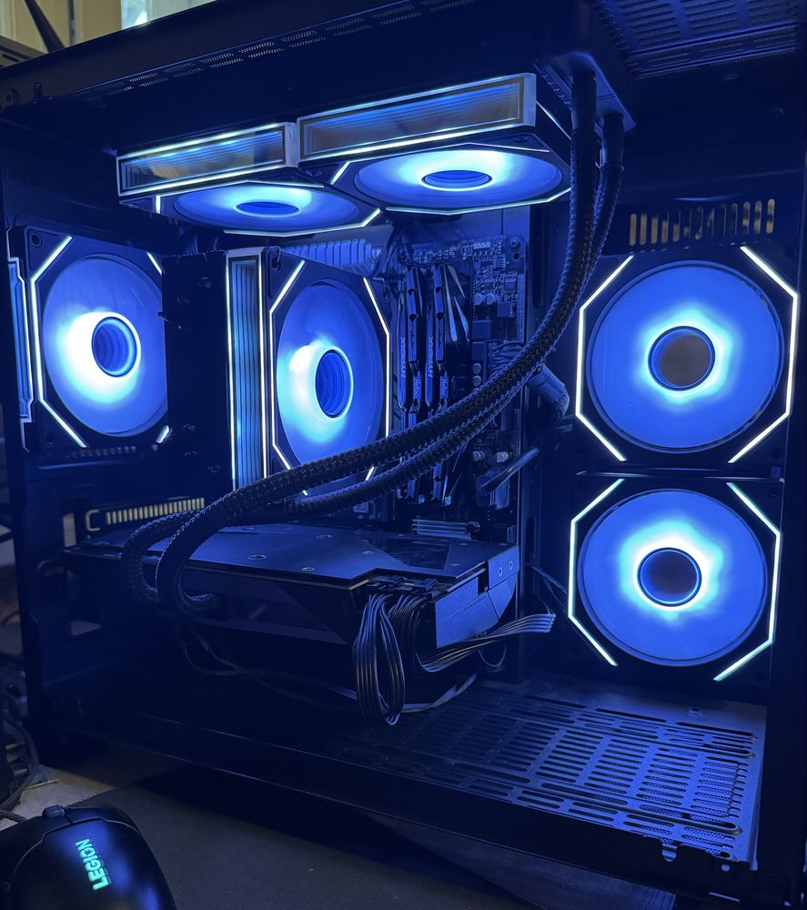 Игровой ПК Ryzen 5 5600, RTX 3080, B450, 32gb 3200mhz