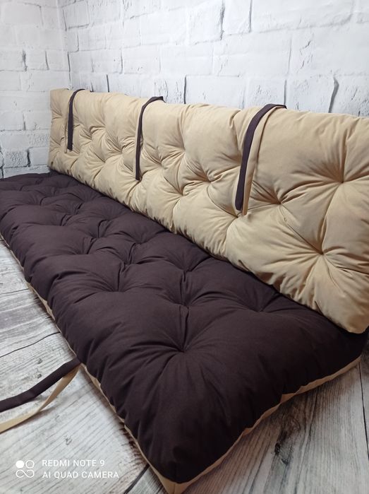 Матрас на качелю, лавочку, шезлонг, диван из поддонов