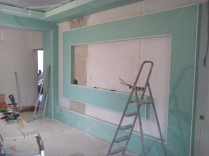Звукоизоляция стен гипсокартоном, перегородки, потолки из гипсокартона