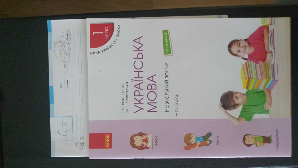 Робочі зошити 1 клас