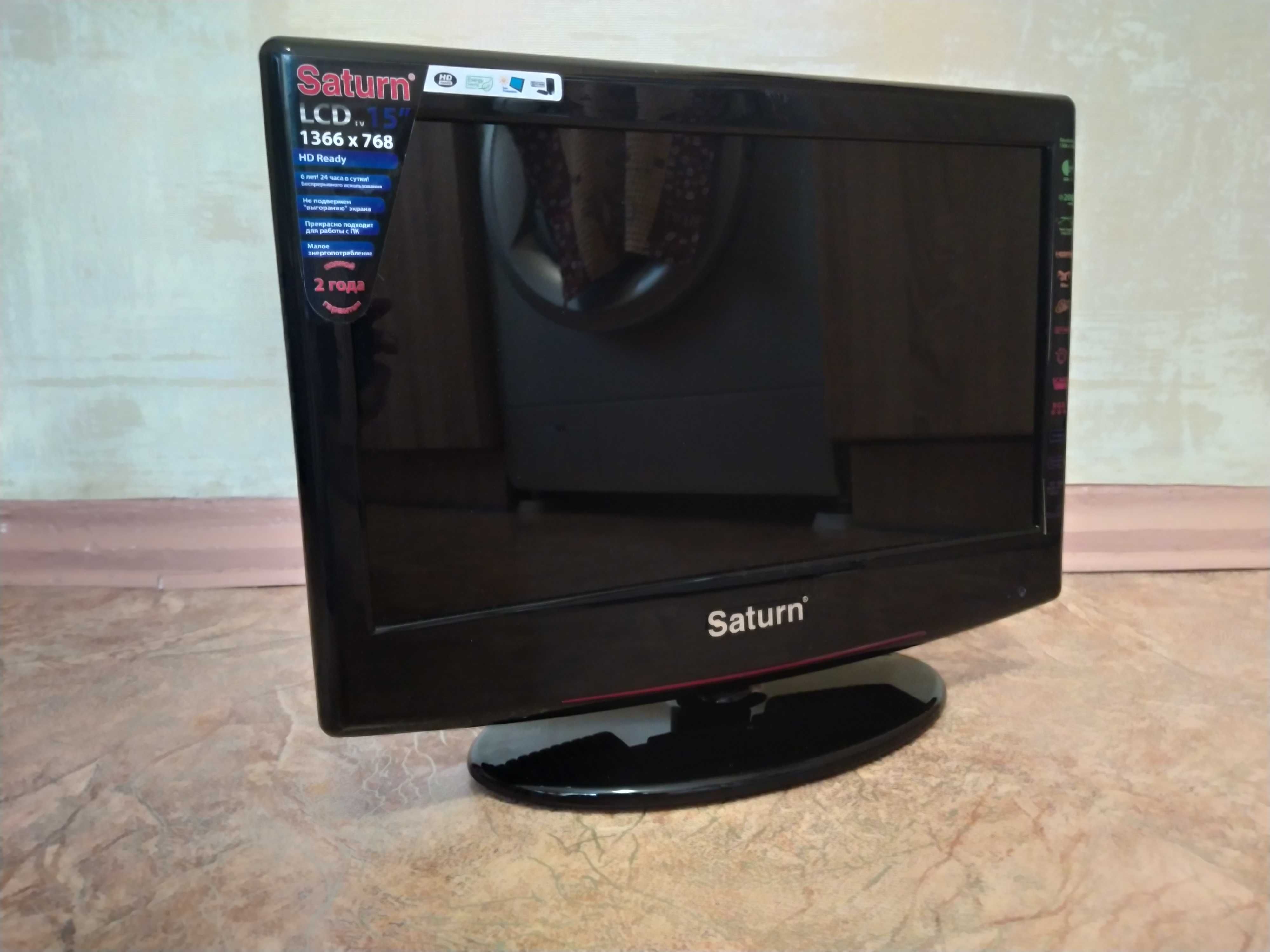 Телевизор Saturn LCD 153 15 " черный