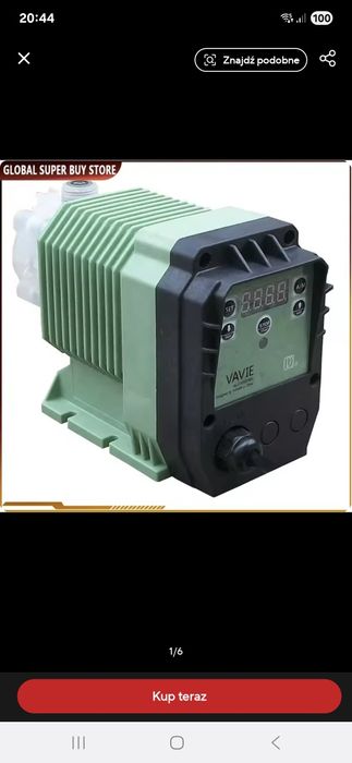 Elektryczna pompa membramowa dozująca