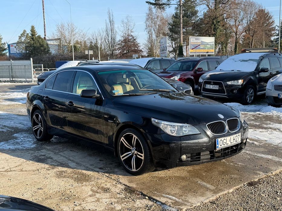 Bmw e60 M57 2.5 Diesel/Navi/Skóra/Pdc/Szyberdach/Hak/Zamiana!