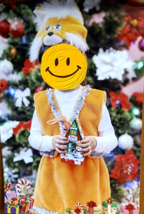 Новорічний костюм Снігуронька, Снігурки, Лисиці, на 4-5-6 років, 104,