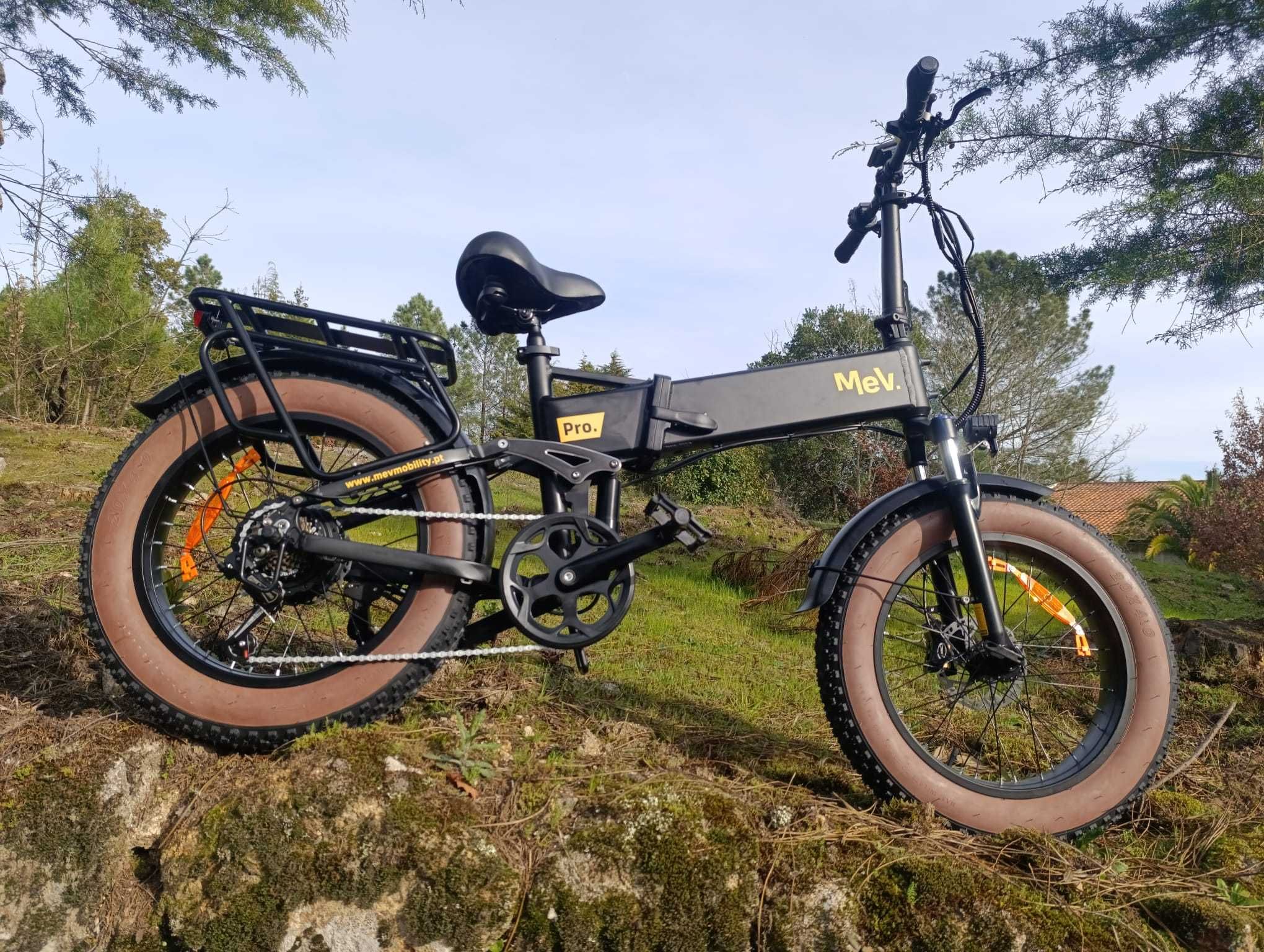 Bicicleta Elétrica Fat Bike Mev Pro.