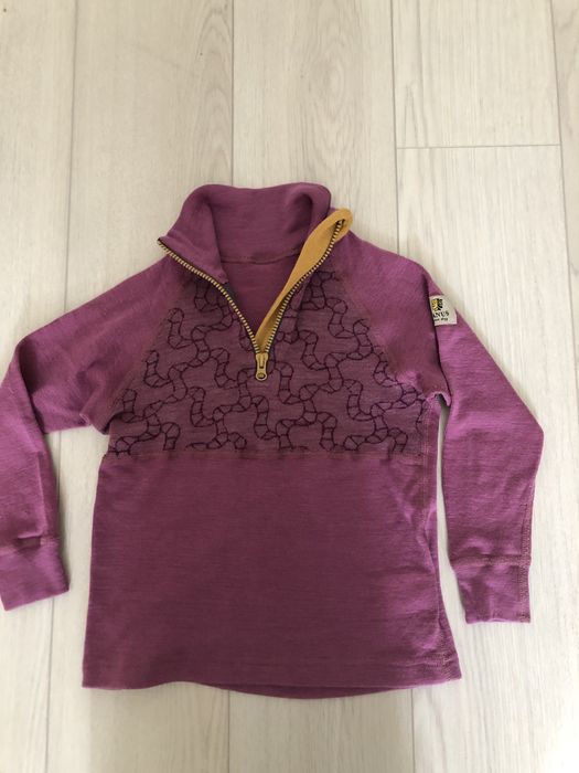 longsleeve 100% merino rozmiar 100 (98), norweska marka Janus unisex
